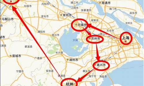 华东五市自由行最佳旅游路线图_华东五市旅游攻略从南京出发上海